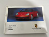 2001 Porsche 986 Boxster Factory Owner's Manual w/ Case /   BX069