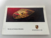 2001 Porsche 986 Boxster Factory Owner's Manual w/ Case /   BX069