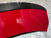 2017-2022 Alfa Romeo Giulia Base / Ti Trunk Lid Panel w/ Carbon Fiber Spoiler / Alfa Rosso  AG006