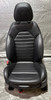 2017-2022 Alfa Romeo Giulia Ti Black Leather Front & Rear Seat Set /   AG006