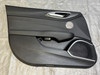 2017-2021 Alfa Romeo Giulia Interior Door Panels / Set of 4 / Black Leather /   AG006