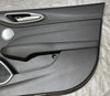 2017-2021 Alfa Romeo Giulia Interior Door Panels / Set of 4 / Black Leather /   AG006