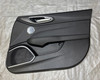 2017-2021 Alfa Romeo Giulia Interior Door Panels / Set of 4 / Black Leather /   AG006