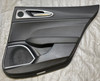 2017-2021 Alfa Romeo Giulia Interior Door Panels / Set of 4 / Black Leather /   AG006