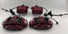 2017-2021 Alfa Romeo Giulia Sport Brembo Brake Calipers / Set of 4 / Red / 62K AG006