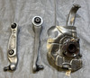 2017-2022 Alfa Romeo Giulia 2.0 RWD Driver Front Knee / Knuckle Hub w/ Control Arms / 62K AG006