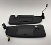 2017-2022 Alfa Romeo Giula OEM Sun Visors w/ Homelink / Black / Pair / AG006