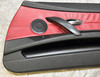 2003-2008 E85 BMW Z4 Interior Door Panels / Dream Red Oregon Leather / Pair /   Z4064