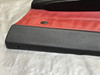 2003-2008 E85 BMW Z4 Interior Door Panels / Dream Red Oregon Leather / Pair /   Z4064