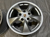 1997-2004 Porsche 986 Boxster 17x8.5" Twist Look Wheels Rims / Pair / *DAMAGED* / BX069