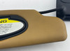 1999-2004 Porsche 996 911 Carrera Cabriolet Passenger Side Illuminated Sun Visor / Savannah Beige /   P6020