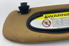 1999-2004 Porsche 996 911 Carrera Cabriolet Passenger Side Illuminated Sun Visor / Savannah Beige /   P6020