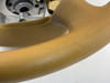 1997-2001 Porsche 986 Boxster / 996 911 Savannah Beige Leather 4 Spoke Steering Wheel / Tiptronic /   P6020