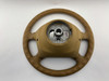1997-2001 Porsche 986 Boxster / 996 911 Savannah Beige Leather 4 Spoke Steering Wheel / Tiptronic /   P6020