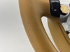 1997-2001 Porsche 986 Boxster / 996 911 Savannah Beige Leather 4 Spoke Steering Wheel / Tiptronic /   P6020