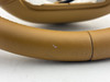 1997-2001 Porsche 986 Boxster / 996 911 Savannah Beige Leather 4 Spoke Steering Wheel / Tiptronic /   P6020
