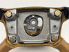 1997-2001 Porsche 986 Boxster / 996 911 Savannah Beige Leather 4 Spoke Steering Wheel / Tiptronic /   P6020