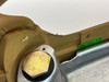 1997-2001 Porsche 986 Boxster / 996 911 Savannah Beige Leather 4 Spoke Steering Wheel / Tiptronic /   P6020