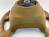 1997-2001 Porsche 986 Boxster / 996 911 Savannah Beige Leather 4 Spoke Steering Wheel / Tiptronic /   P6020