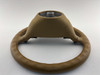 1997-2001 Porsche 986 Boxster / 996 911 Savannah Beige Leather 4 Spoke Steering Wheel / Tiptronic /   P6020