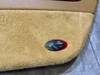 1999-2004 Porsche 996 911 OEM Interior Door Panels / Sand Beige / Light Burr Maple Wood Trim / Pair /   P6020