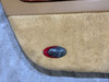 1999-2004 Porsche 996 911 OEM Interior Door Panels / Sand Beige / Light Burr Maple Wood Trim / Pair /   P6020