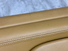 1999-2004 Porsche 996 911 OEM Interior Door Panels / Sand Beige / Light Burr Maple Wood Trim / Pair /   P6020