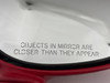 1992-1997 Mazda Miata Passenger Side Power Side Mirror / Classic Red  NA116