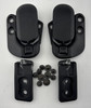 1990-2002 Mazda Miata OEM Convertible Top Latches w/ Strikers / Pair /   NA116