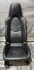 2005-2012 Porsche 997 911 / 987 Boxster / Cayman Black Leather Hard Back Sport Seats / Pair / 2 Way Power /   P7009
