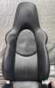 2005-2012 Porsche 997 911 / 987 Boxster / Cayman Black Leather Hard Back Sport Seats / Pair / 2 Way Power /   P7009