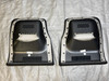 2005-2008 Porsche 997 911 Carrera Convertible Rear Seat Set / Black Leather /   P7009