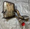 2005-2008 Porsche 997 911 Carrera 3.6l Driver & Passenger Side Exhaust Mufflers w/ Tips / Pair / 104K P7009