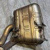 2005-2008 Porsche 997 911 Carrera 3.6l Driver & Passenger Side Exhaust Mufflers w/ Tips / Pair / 104K P7009