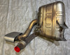 2005-2008 Porsche 997 911 Carrera 3.6l Driver & Passenger Side Exhaust Mufflers w/ Tips / Pair / 104K P7009