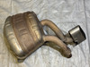 2005-2008 Porsche 997 911 Carrera 3.6l Driver & Passenger Side Exhaust Mufflers w/ Tips / Pair / 104K P7009
