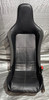 2005-2011 Lotus Elise OEM Black Leather Probax Seats w/ Rails / Pair *DAMAGE* /   LEL03