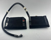 2005-2011 Lotus Elise Exige Driver & Passenger Side Engine Oil Coolers w/ Crossover Hose / 162K LEL03