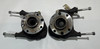 2005-2011 Lotus Elise Exige OEM Front Knuckles / Hubs / Pair / 162K LEL03