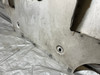 2005-2011 Lotus Elise OEM Rear Exhaust Valance / Diffuser Trim Panel / Silver / LEL03
