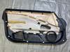 2000-2001 Honda S2000 Interior Door Panels / Pair / Black /   HS009
