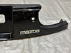 1990-1997 Mazda Miata Rear Finish Panel / License Plate Panel / Brilliant Black  NA117