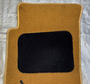 1990-1997 Mazda Miata Tan Carpet Floor Mats / Pair / USED /   NA117