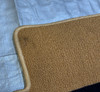 1990-1997 Mazda Miata Tan Carpet Floor Mats / Pair / USED /   NA117