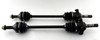 1994-1997 Mazda Miata 1.8l OEM CV Axle Half Shafts w/ Stub Shafts / Pair (w/ ABS) / 43K NA117
