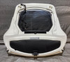 2010-2014 Lotus Evora OEM Rear Engine Cover / Trunk Lid w/ Spoiler / Aspen White  LEV01