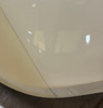 2010-2014 Lotus Evora OEM Rear Bumper Cover w/ Backup Camera / Aspen White  LEV01