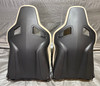 2010-2014 Lotus Evora OEM Recaro Oyster Leather Front Seats / Pair /   LEV01