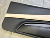 2010-2014 Lotus Evora OEM Interior Door Panels / Pair / Black w/ Oyster Leather /   LEV01