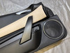 2010-2014 Lotus Evora OEM Interior Door Panels / Pair / Black w/ Oyster Leather /   LEV01